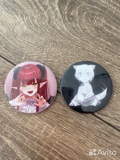 Значки аниме