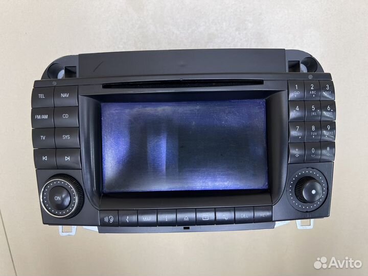 Магнитола Mercedes S-Class W220