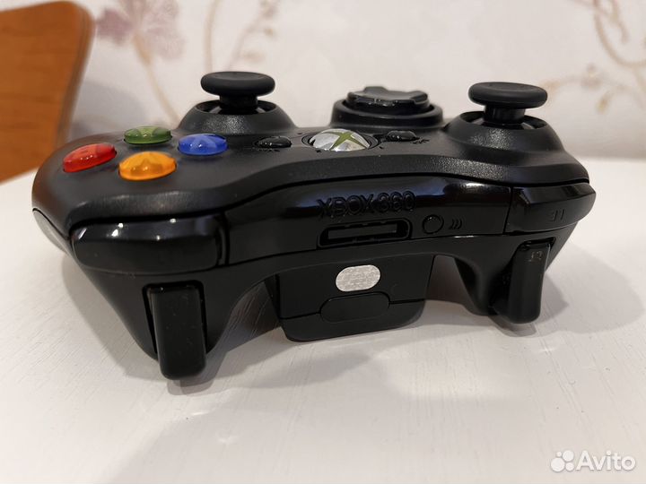 Геймпад xbox 360 чёрный оригинал