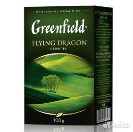 Чай Greenfield Flying Dragon Зелёный 100г