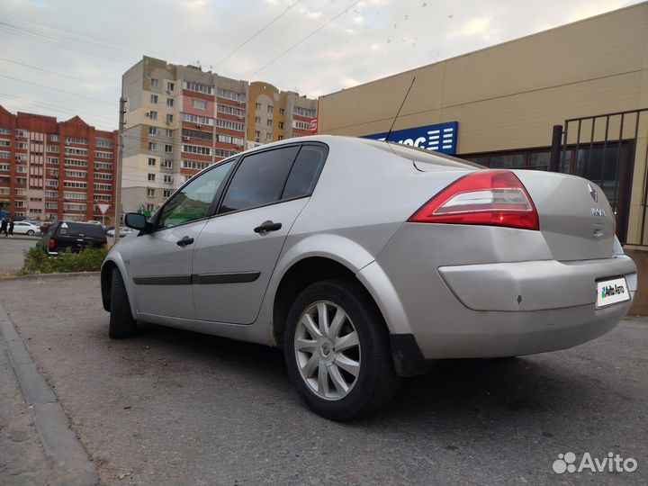 Renault Megane 1.6 AT, 2008, 142 000 км