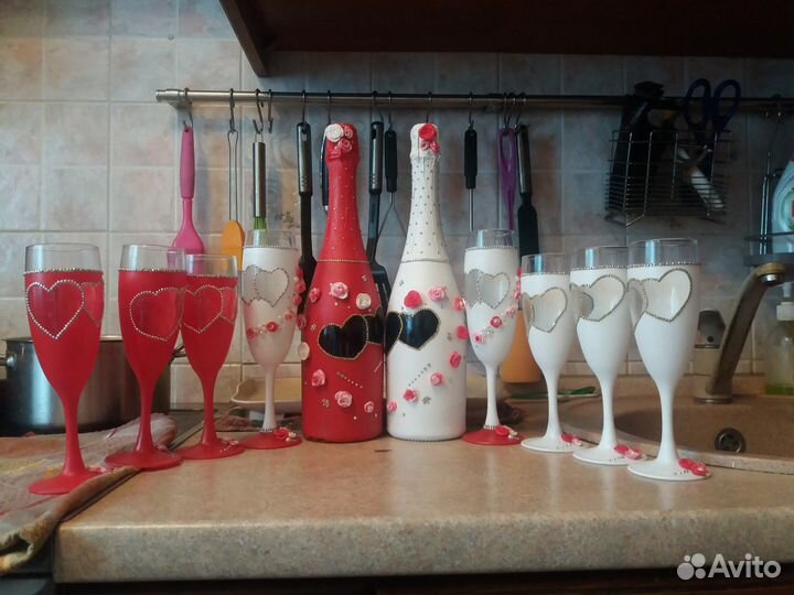 Свадебные бокалы