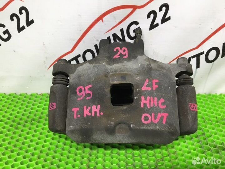 Суппорт тормозной передний левый Mitsubishi