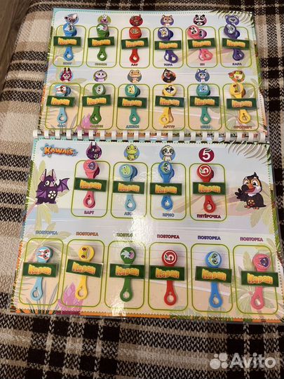 Каваи пятерочка 16 шт + альбом+повторки