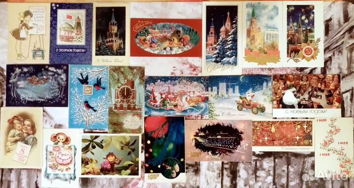 Открытки чистые СССР, гдр