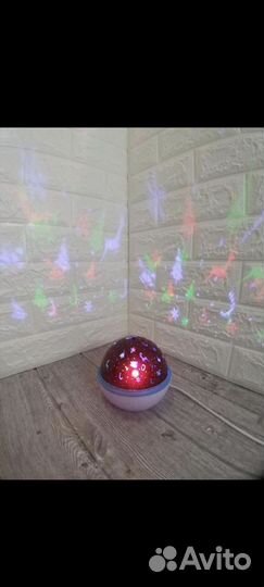 Проектор ночник вращающийся