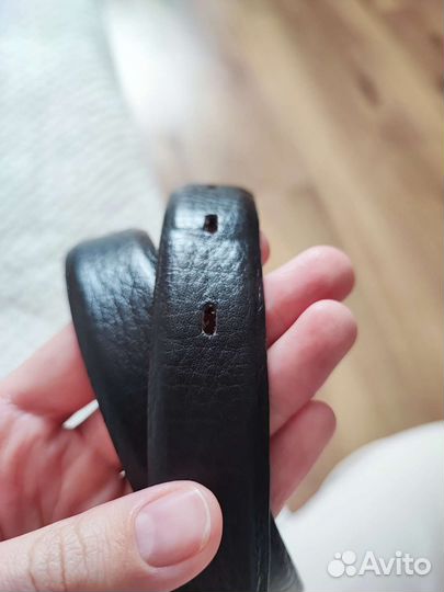 Ремень женский натуральная кожа 85 см