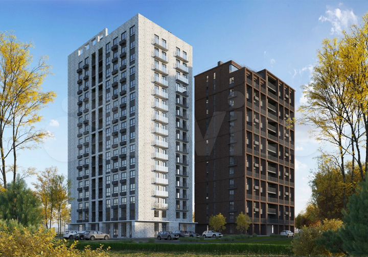 1-к. квартира, 41 м², 16/16 эт.