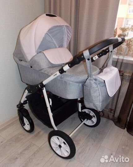 Коляска 2 в 1 индиго
