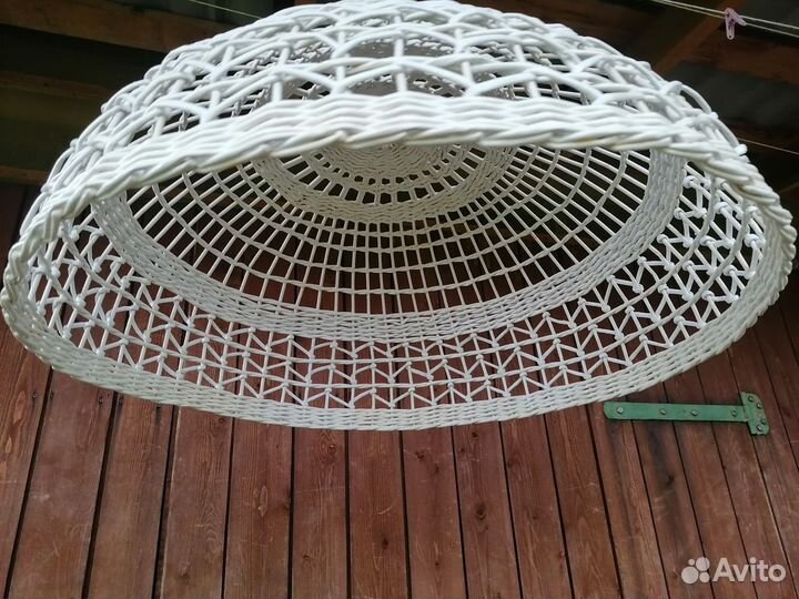 Плетёный абажур 63 см е27