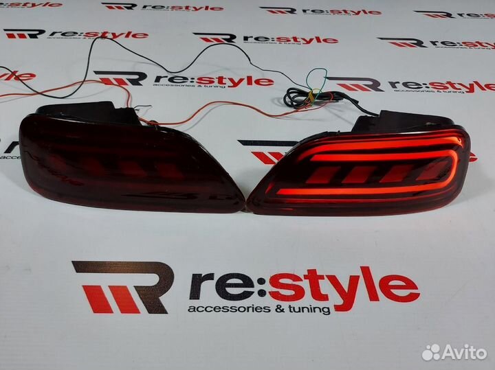 Катафоты в задний бампер Nissan Patrol 62 K1979