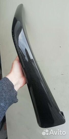 Mitsubishi lancer 10 evo. Обвес. Спойлер. карбон