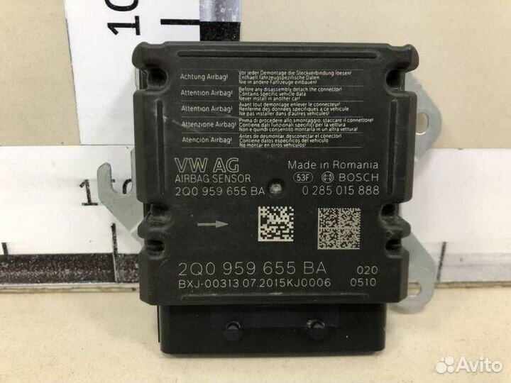 Блок управления AIR BAG Volkswagen Polo Mk6 2020