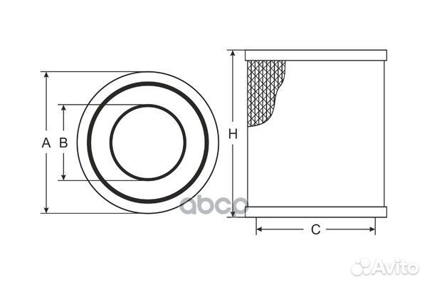 SCT SB 2188 Воздушный фильтр SB2188 SB2188 SCT