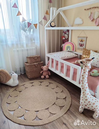 Джутовый ковер