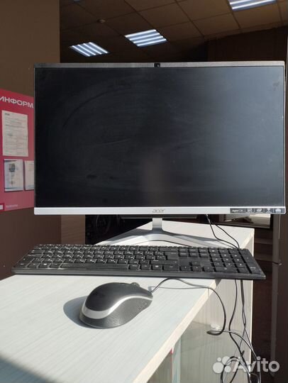 Моноблок acer c24 960
