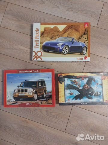 Пазлы 3шт