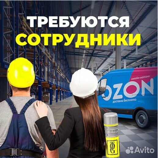 Сканировщик-кладовщик в озон Москва