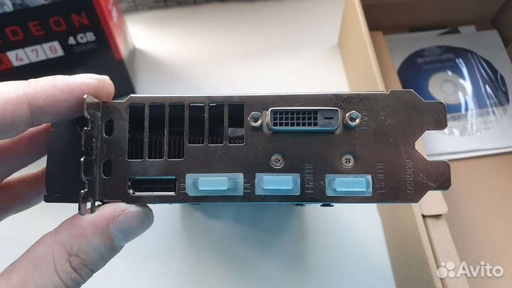 Видеокарта sapphire nitro RX470 4gb