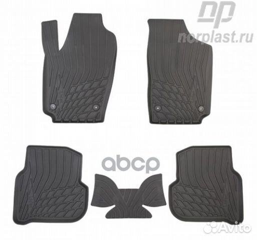 Коврики салонные для Volkswagen Polo (SD) (2010