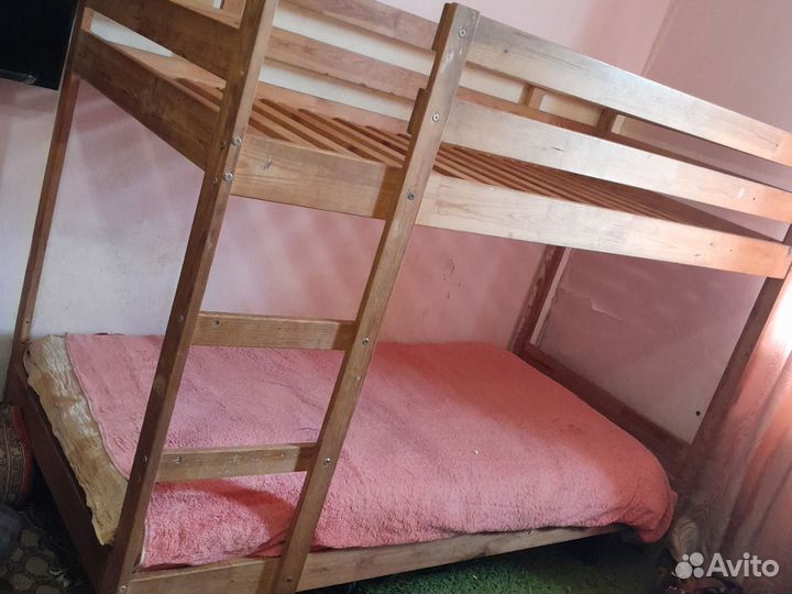 Двухъярусная кровать бу
