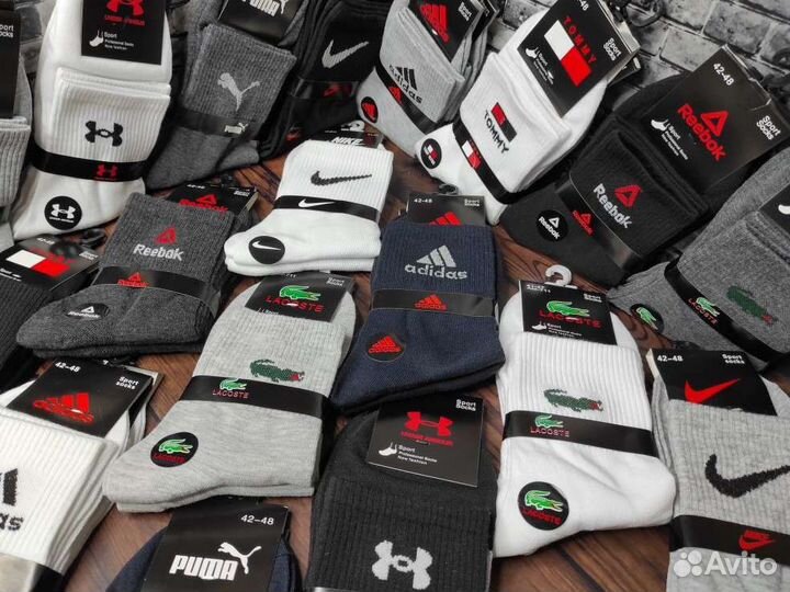 Носки Nike Adidas Puma Reebok качество