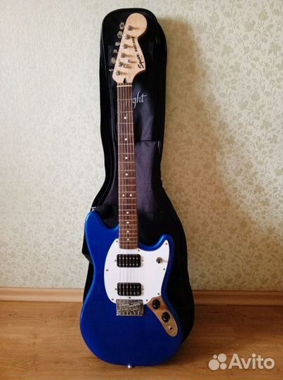 Электро гитара fender squier bullet mustang