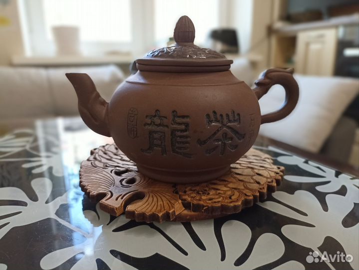 Заварочный чайник глиняный