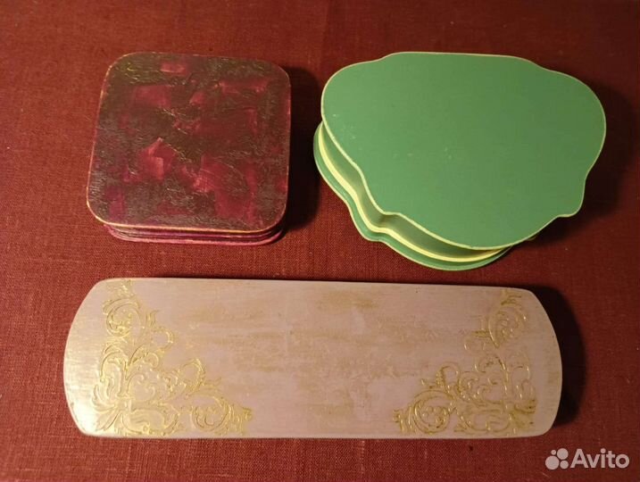 Старинные деревянные шкатулки