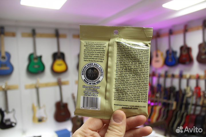 Струны Ernie Ball для акустики