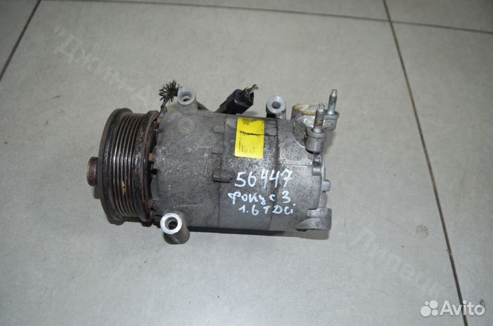 Компрессор кондиционера focus 3 fiesta 1.6 дизель