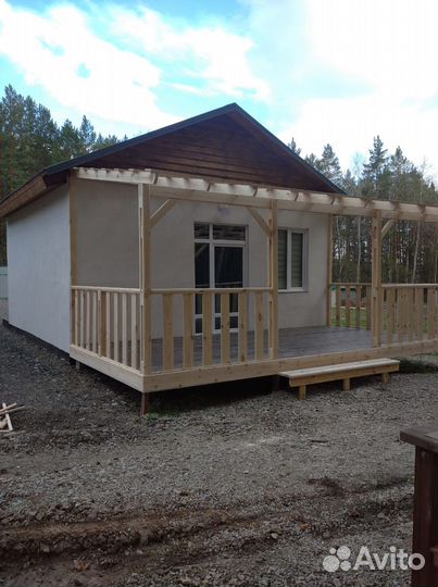 Аренда дома с баней на базе отдыха