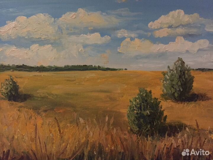 Этюд маслом