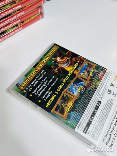 Nintendo Switch Crash Bayndicoot N Sane Trilogy