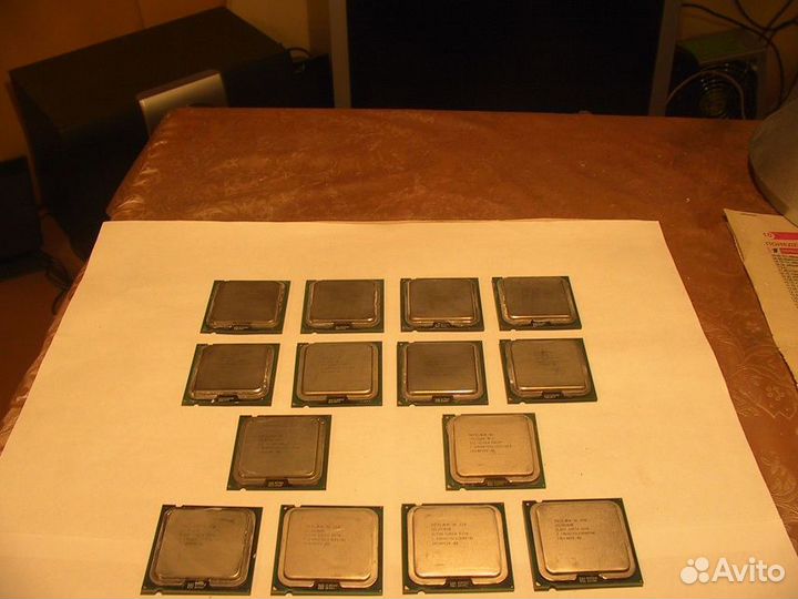 Процессоры Intel s370/478/775/1156/1155 рабочие