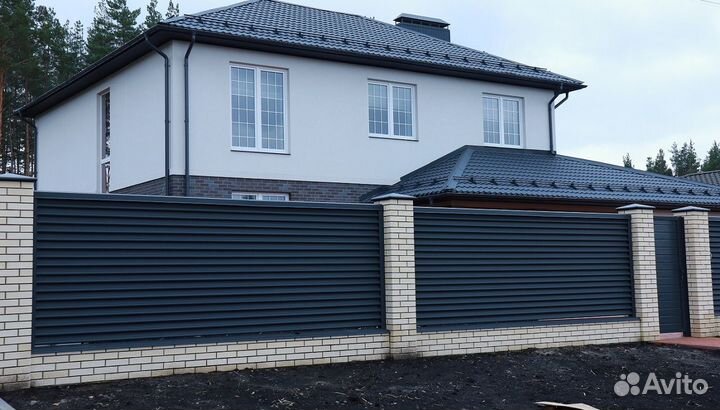 Заборы жалюзи