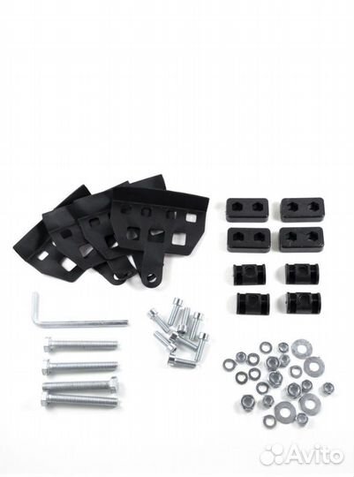 Крепление багажника к рейлингам