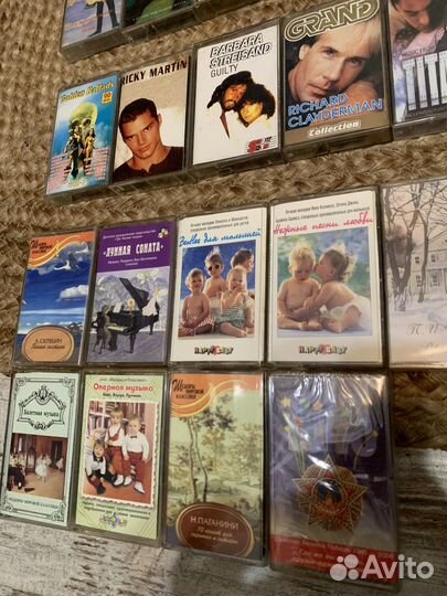 Аудиокассеты Рок, Поп, классическая музыка