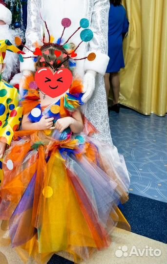 Костюм хлопушки для девочки