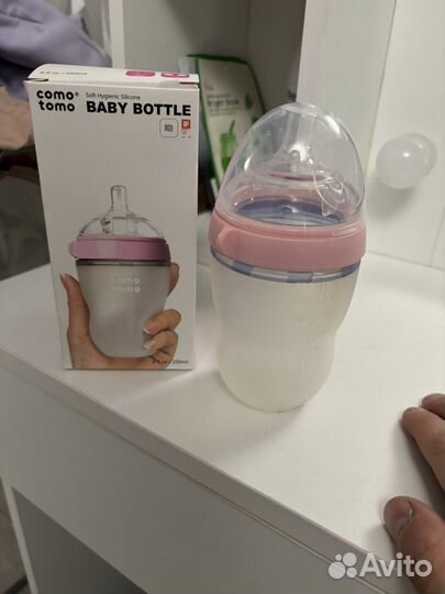 Бутылочка comotomo новая