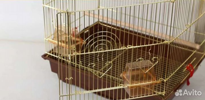 Большая клетка для попугая, новая