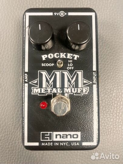 Гитарная педаль metal muff nano
