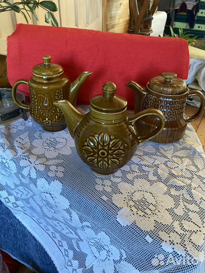 Чайник заварочный, сахарница фарфоровый СССР