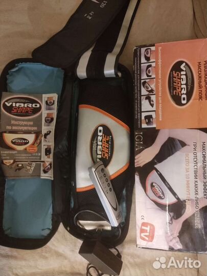 Массажный пояс для похудения Вибратон