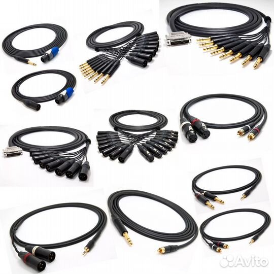 Кабель SpeakON D-SUB XLR Jack Klotz Mogami Canare