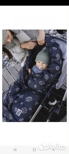 На доставке Конверт для коляски и муфты-варежки