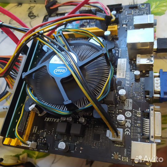 Материнская плата с процессором lga 1151