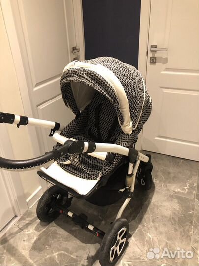 Коляска adamex barletta 2в1 + автокресло