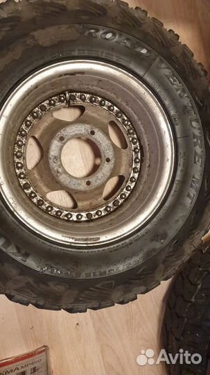 Шины kumho venture мт на дисках веrg, Япония; R15