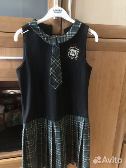 Сарафан школьный р.140-146